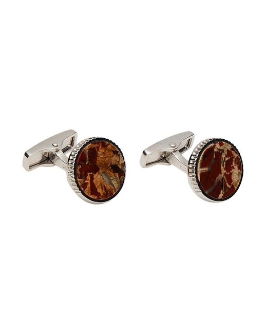 Dunhill Brown Cufflinks And Tie Clips for men