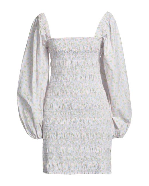Ganni Gray Mini Dress