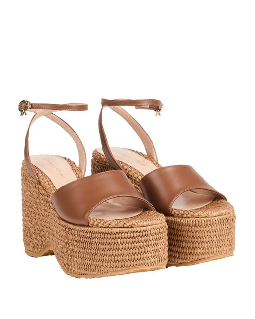 Gianvito Rossi Brown Sandals Calfskin