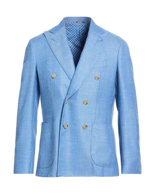 GABO Napoli Blue Blazers for men