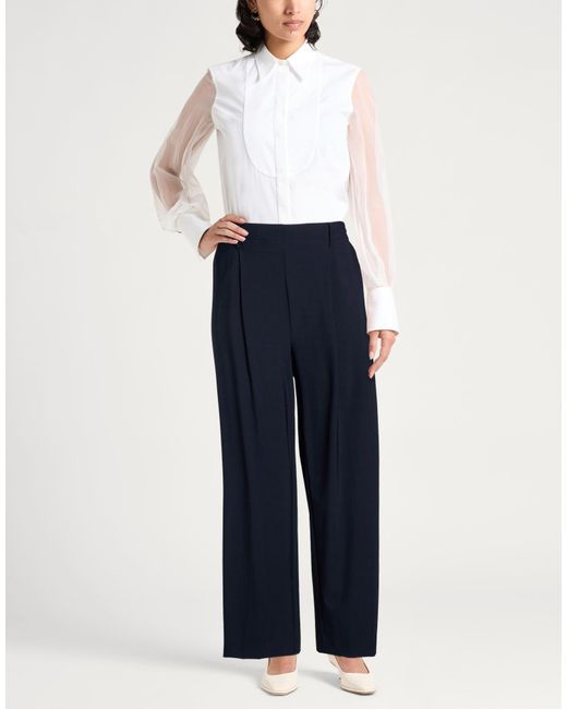 Ballantyne Blue Pants Polyester, Virgin Wool, Elastane