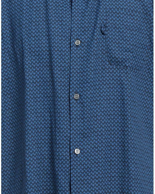 Derek Rose Blue Shirt for men