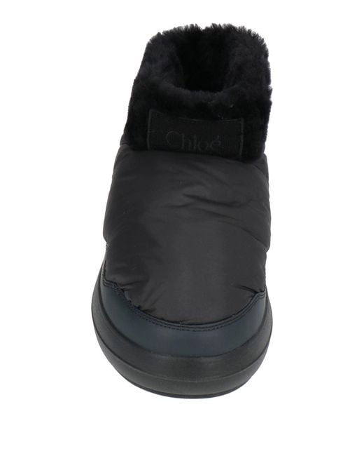 Chloé Black Ankle Boots