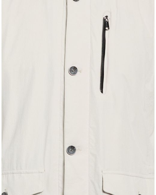 Milestone White Light Jacket Polyamide, Elastane for men
