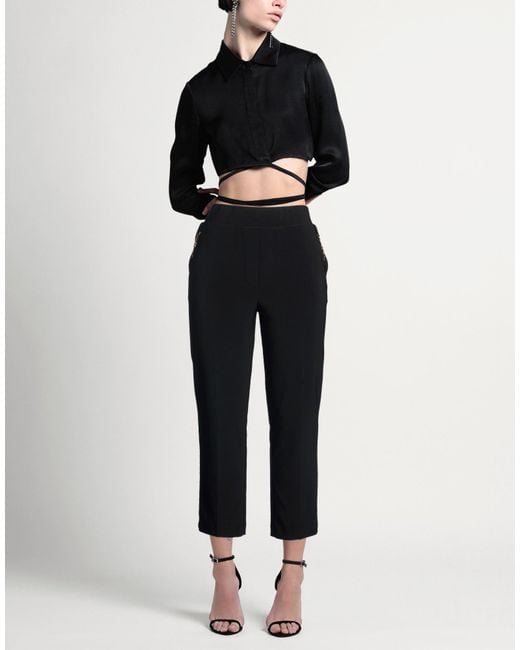 Joseph Ribkoff Black Pants Polyester, Elastane