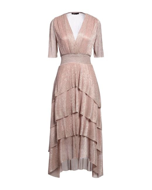 Maje Pink Midi-Kleid