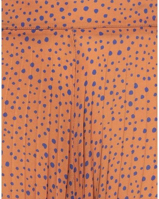 Siste's Brown Pants Polyester