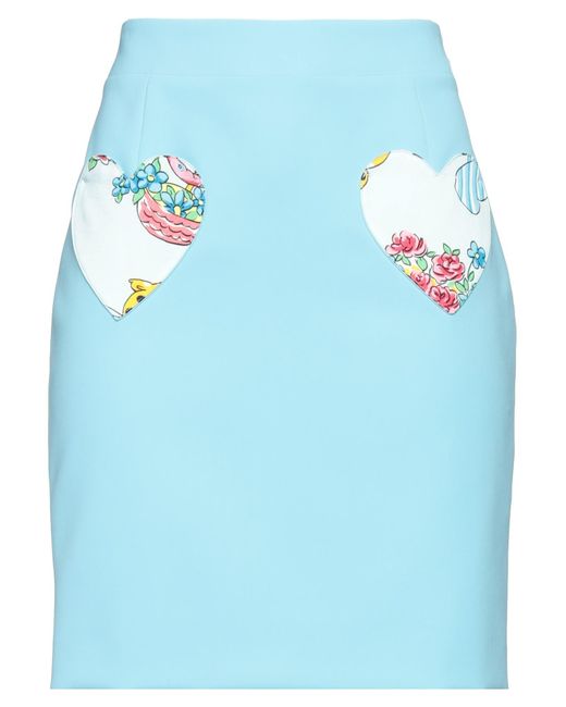 Moschino Blue Mini Skirt