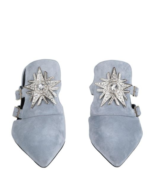Roger Vivier White Mules & Clogs