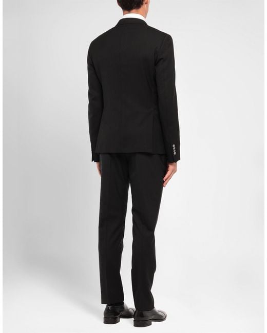 Dolce & Gabbana Black Blazer Virgin Wool, Elastane for men