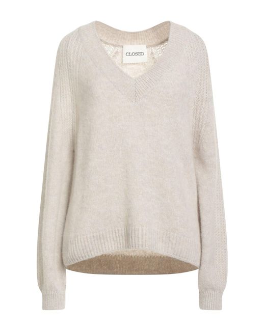Closed Natural Light Sweater Polyamide, Alpaca Wool, Wool