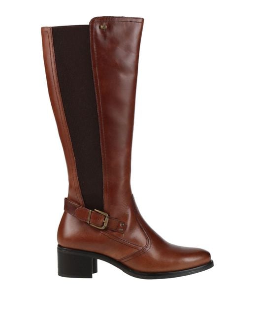 Valleverde Brown Tan Boot Calfskin