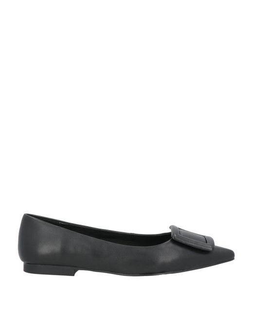 Bibi Lou Black Ballet Flats