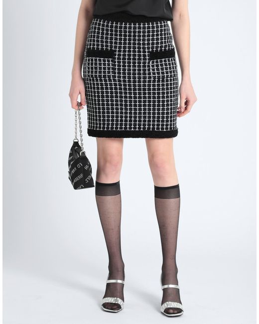 Karl Lagerfeld Black Mini Skirt