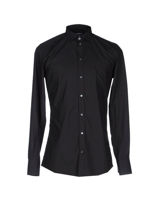 Dolce & Gabbana Black Shirts for men