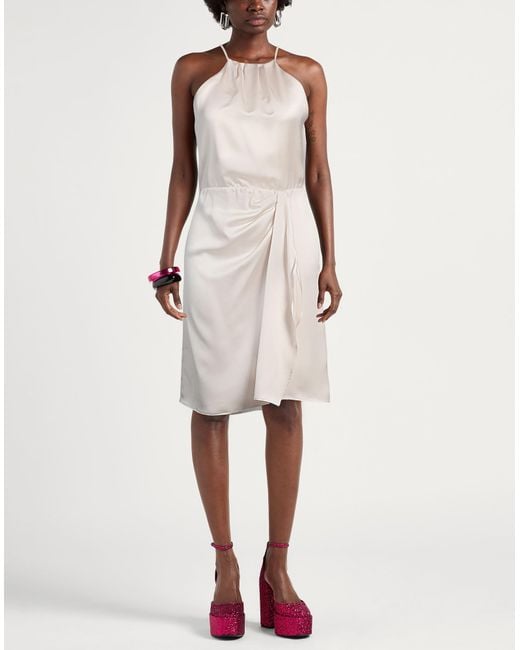 Pinko White Mini Dress