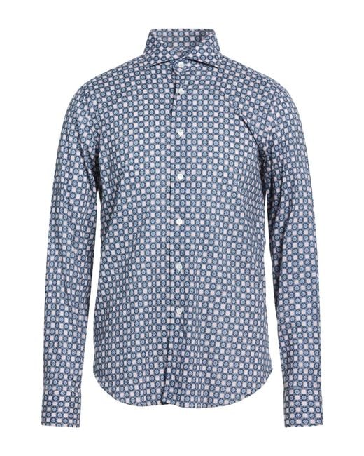 Fedeli Blue Shirts for men