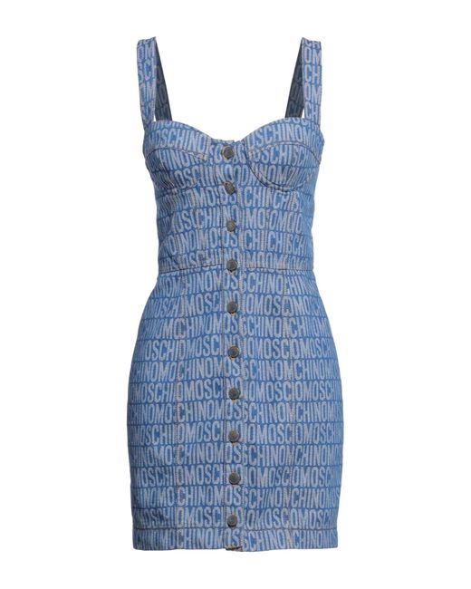 Moschino Blue Mini Dress