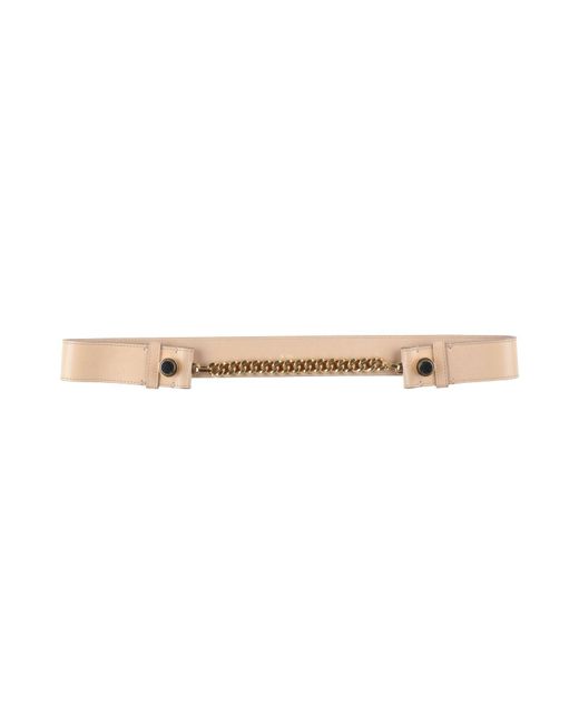 Chloé White Belt Leather