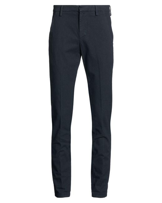 Dondup Blue Pants Cotton, Polyester, Viscose, Elastane for men