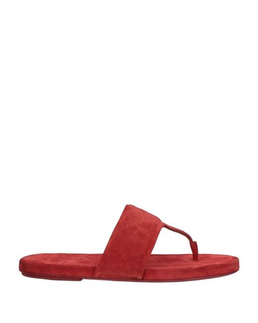 Marsèll Red Thong Sandal Calfskin for men