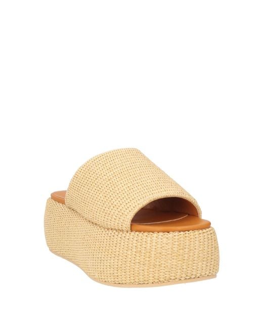 Simon Miller Tan Sandals Natural Raffia
