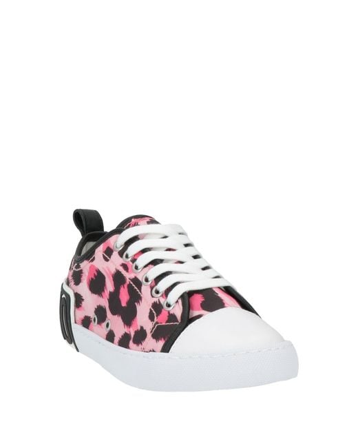 Moschino Pink Sneakers Nylon