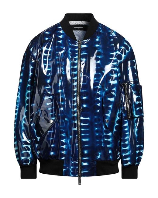 DSquared² Blue Jacket for men