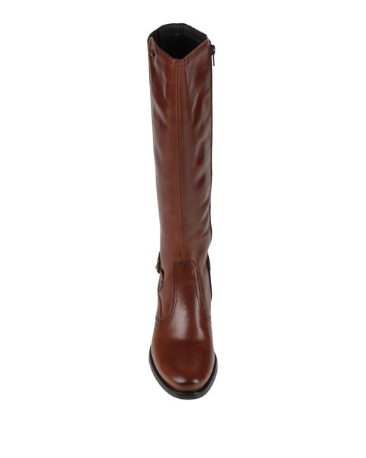 Valleverde Brown Tan Boot Calfskin