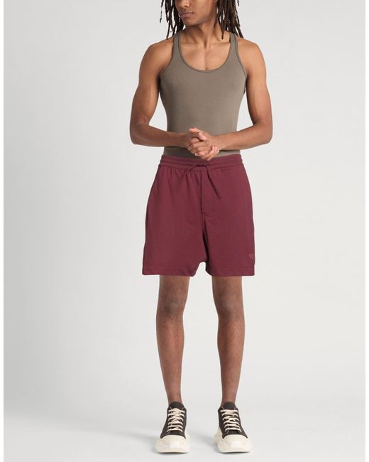 Y-3 Red Shorts & Bermuda Shorts for men