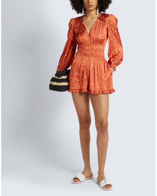 Maje Orange Jumpsuit