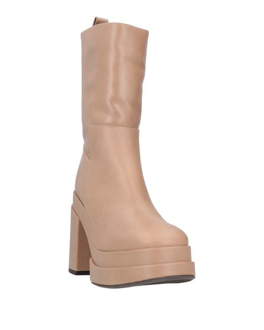 Paloma Barceló Natural Ankle Boots