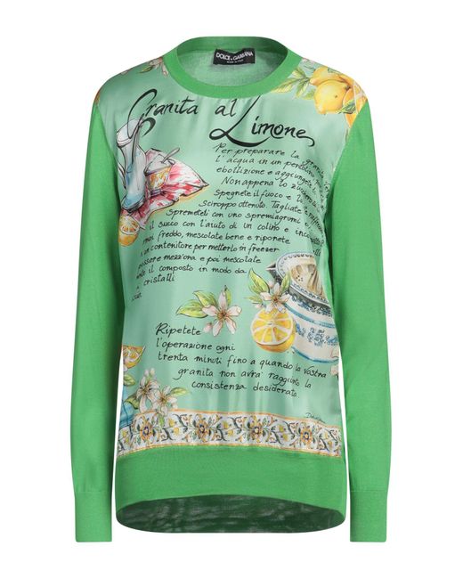 Pullover Dolce & Gabbana de color Green