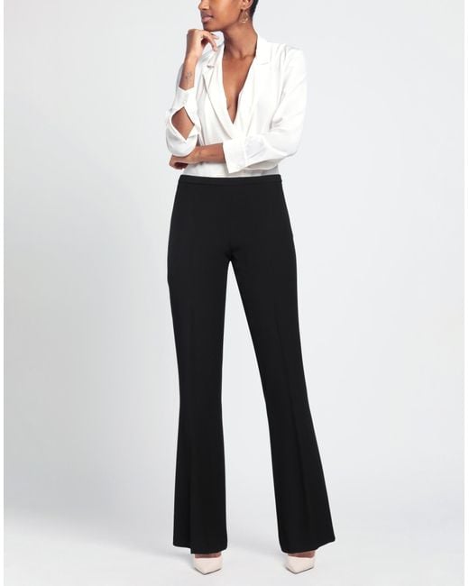 Alberta Ferretti Black Pants Acetate, Rayon