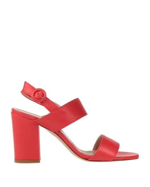 Bianca Di Red Sandals