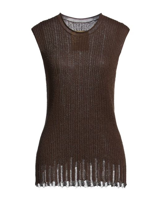Pullover Uma Wang de color Brown