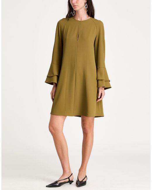 Kaos Natural Midi Dress Polyester, Elastane