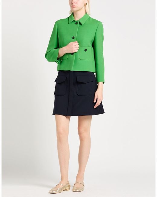 Dior Green Jacket Wool, Silk