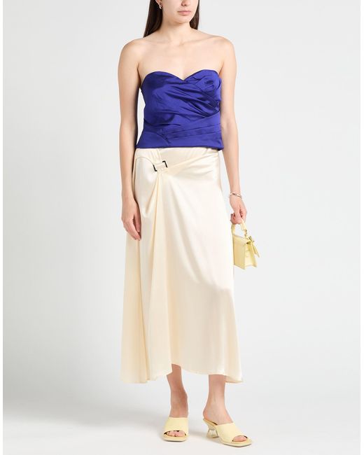 Top Camilla de color Blue
