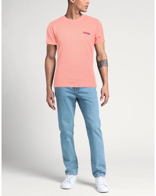 Ferré Pink T-Shirt for men