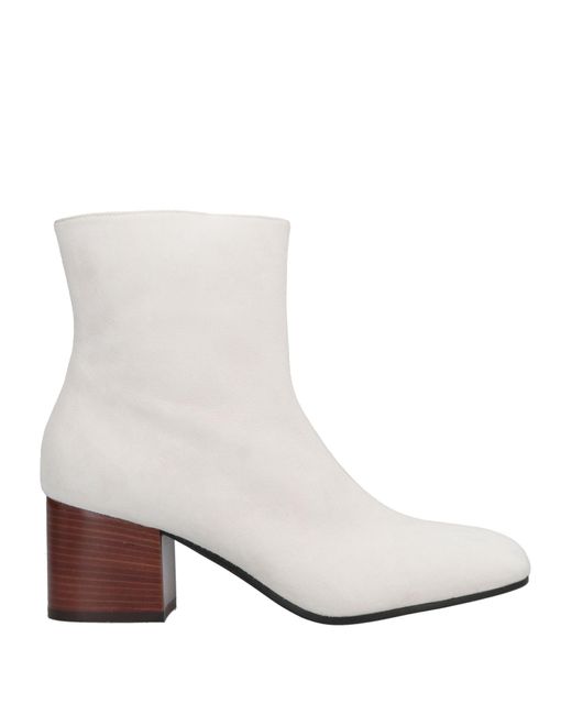 Marni White Ankle Boots