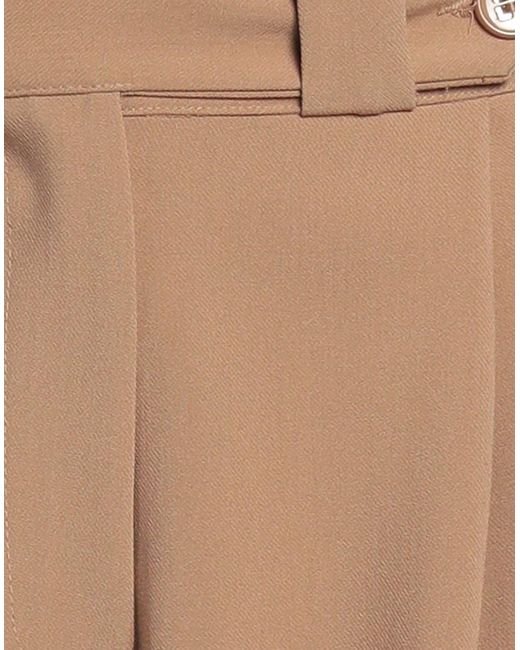 Please Natural Pants Polyester, Viscose, Elastane