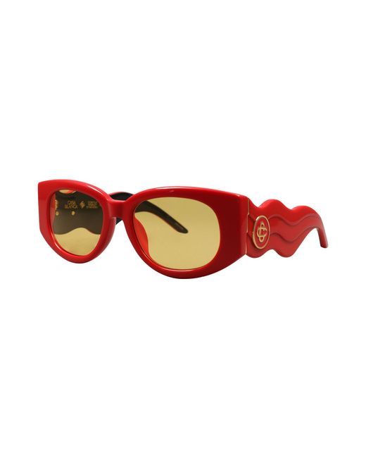 Casablanca Red Sunglasses