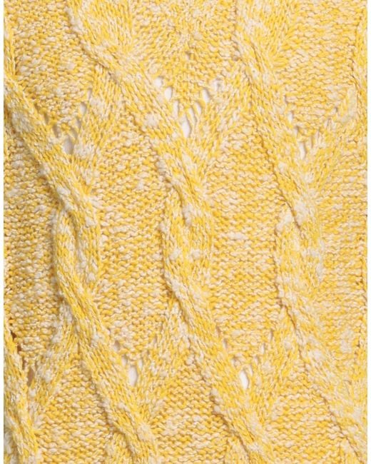 Roberto Collina Yellow Jumper for men