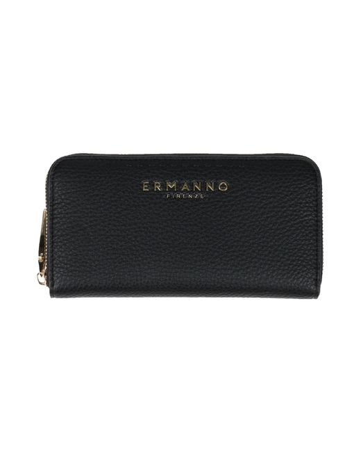 ERMANNO FIRENZE Black Wallet