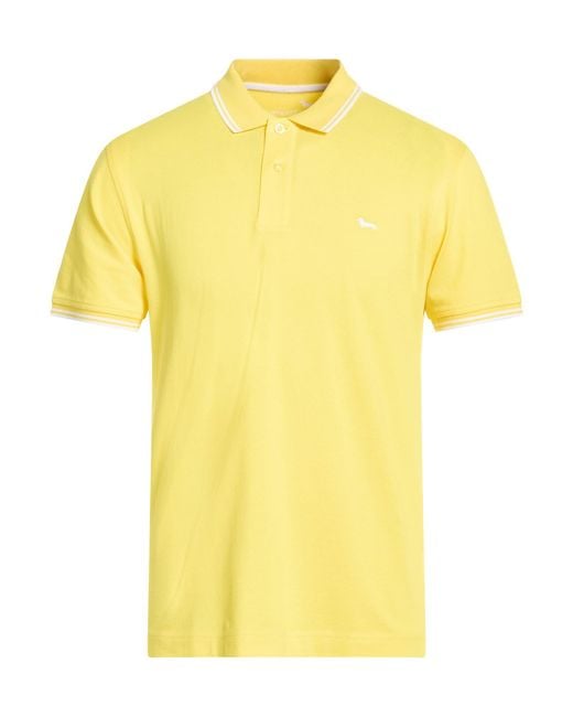 Polo Harmont & Blaine de hombre de color Yellow