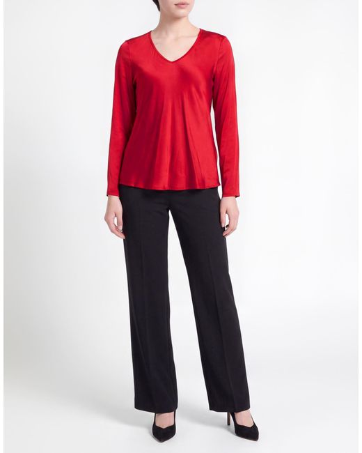 Top Manila Grace de color Red