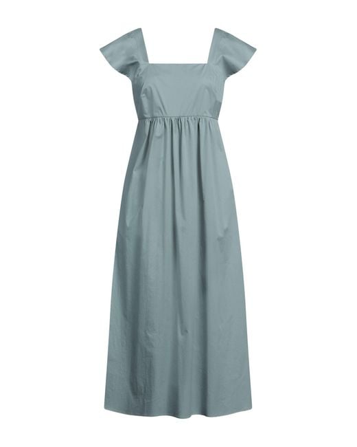 Peserico Blue Midi Dress