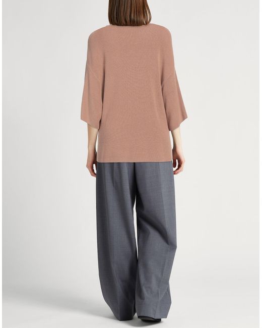 Marella Natural Camel Sweater Viscose, Elastomultiester