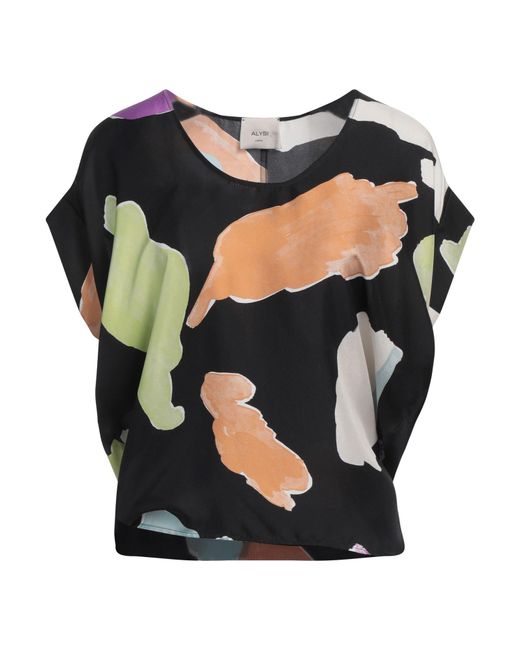Alysi Black Top Silk